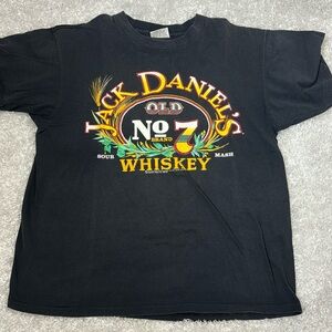 Vintage single stitch tshirt Jack Daniels whiskey 1998 XL
